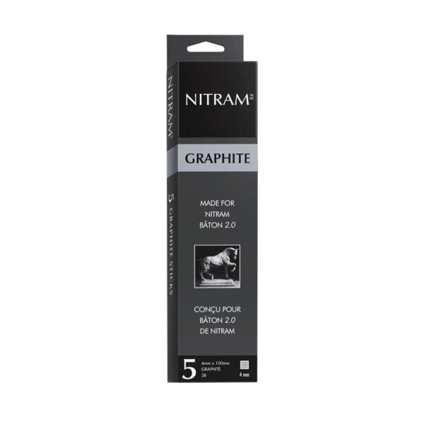 Nitram Graphite Refills 4mm for Bâton 2.0 - Retail Maharaj
