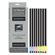 Nitram Assortment Charcoal Set 5mm & 6mm Square Batons - Retail Maharaj