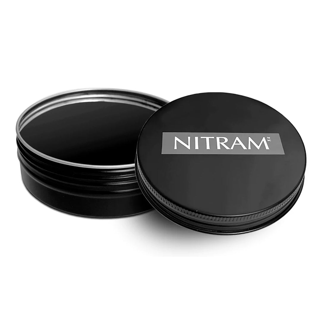 Nitram Fusain Aquarelle Charcoal Watercolour 50g Tin for Artistic Washes and Fine Linework - Retail Maharaj