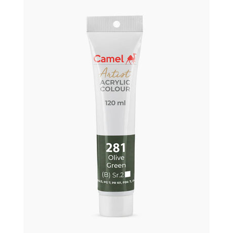 Camel Artist Acrylic Colours (Individual Tube of 120ml) - Retail Maharaj