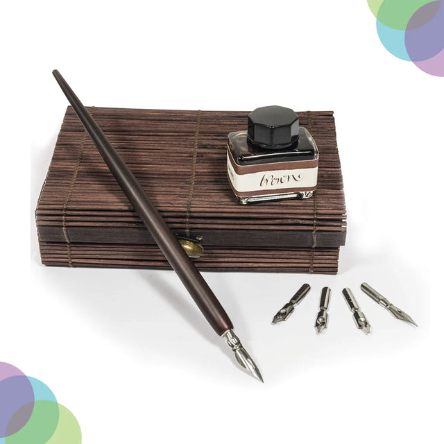 Online Calligraphy Retro Set 81411 for Classic Writing and Elegant Lettering - Retail Maharaj