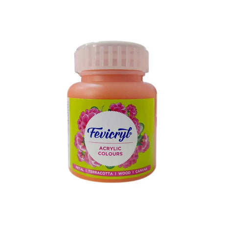 Pidilite Fevicryl Acrylic Colour 100ml Black - Retail Maharaj