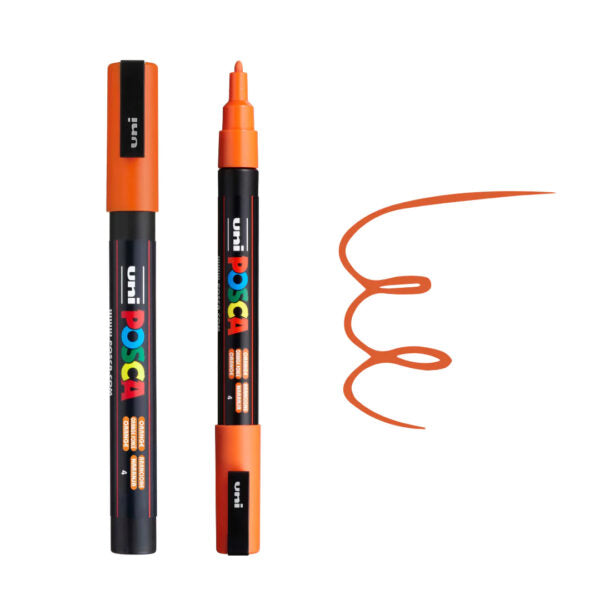Uni Ball Posca PC-3M Fine Bullet Tip Water Based Paint Marker Pen - Retail Maharaj