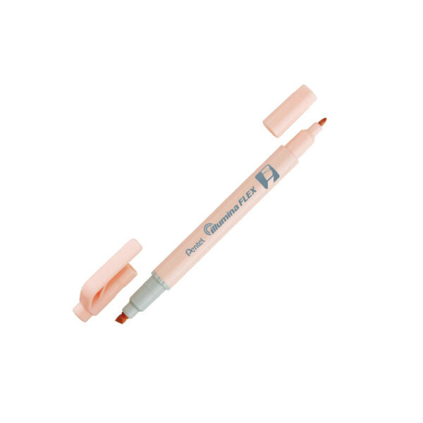 Pentel Illumina Flex Twin Tip Pastel Highlighter Dual Tip Marker - Retail Maharaj