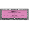 Arches Hot Press Watercolour Paper Block 300 GSM 10 x 25 cm 4 Deckle Edges - Retail Maharaj