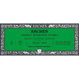 Arches Cold Press Watercolour Paper Block 300 GSM 10 x 25 cm 20 Sheets 4 Deckle Edges - Retail Maharaj