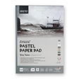 Brustro A4 Artists Pastel Paper Pad 160 GSM 24 Sheets Grey Tones - Retail Maharaj