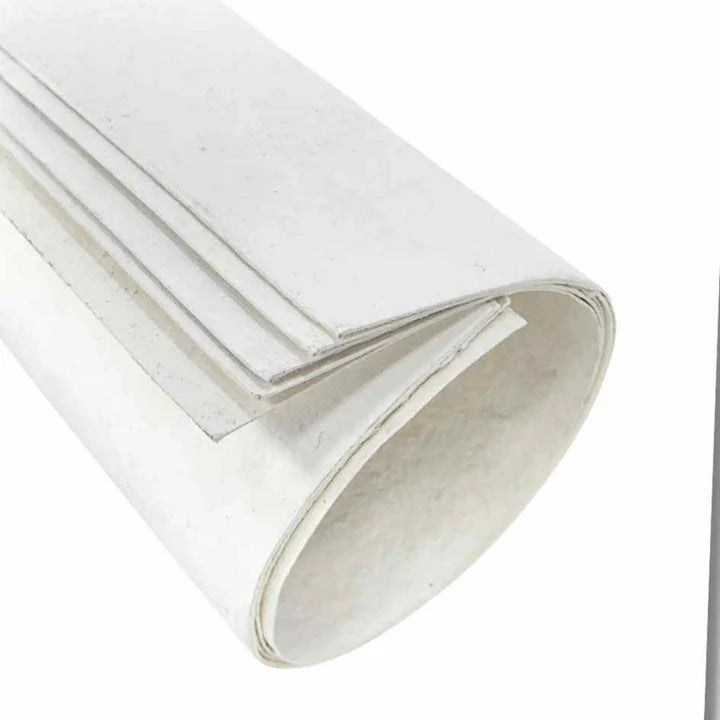 Retail Maharaj Rough Handmade Watercolour Paper 300 GSM Full Sheet 30 x 20 Inch Pack of 5 with Paper Holder - Retail Maharaj