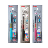 Pentel Q Erase QE427 Mechanical Pencil 0.7mm with Twist Eraser and Soft Grip - Retail Maharaj