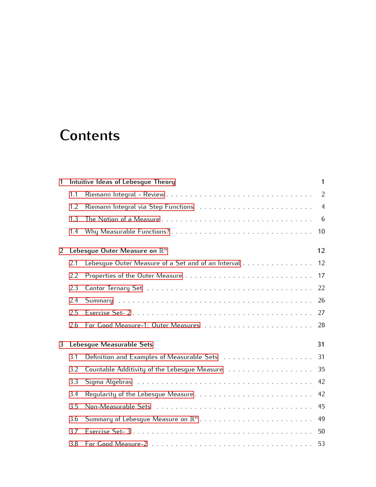 A Course In Lebesgue Measure & Integration (English Version)