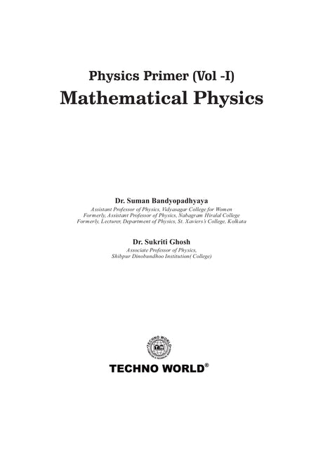 Mathematical Physics (English Version) - Retail Maharaj