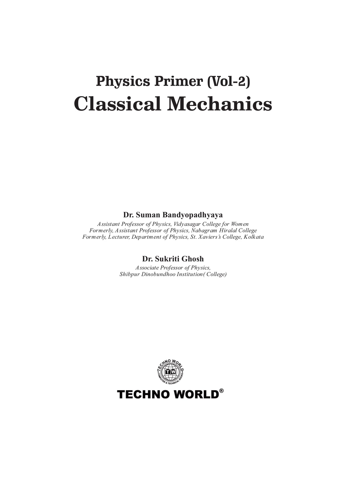 Classical Mechanics (English Version) - Retail Maharaj