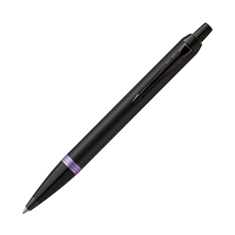 Parker IM Professional Amethyst Purple Black Trim Ballpoint Pen - Retail Maharaj