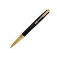 Parker Aster Lacque Black Gold Trim Rollerball Pen - Retail Maharaj