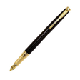 Parker Aster Lacque Black Gold Trim Fountain Pen - Retail Maharaj