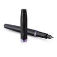 Parker IM Professional Amethyst Purple Black Trim Fine Fountain Pen - Retail Maharaj