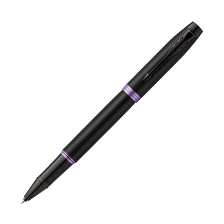 Parker IM Professional Amethyst Purple Black Trim Rollerball Pen - Retail Maharaj