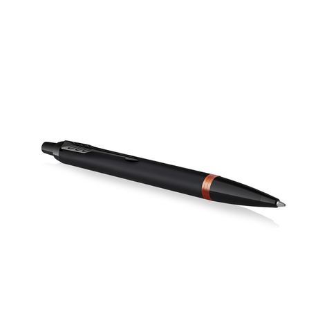 Parker IM Professional Flame Orange Black Trim Ballpoint Pen - Retail Maharaj