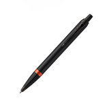 Parker IM Professional Flame Orange Black Trim Ballpoint Pen - Retail Maharaj