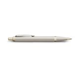 Parker IM Professional Monochrome Champagne Trim Ballpoint Pen - Retail Maharaj