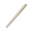 Parker IM Professional Monochrome Champagne Trim Medium Fountain Pen - Retail Maharaj