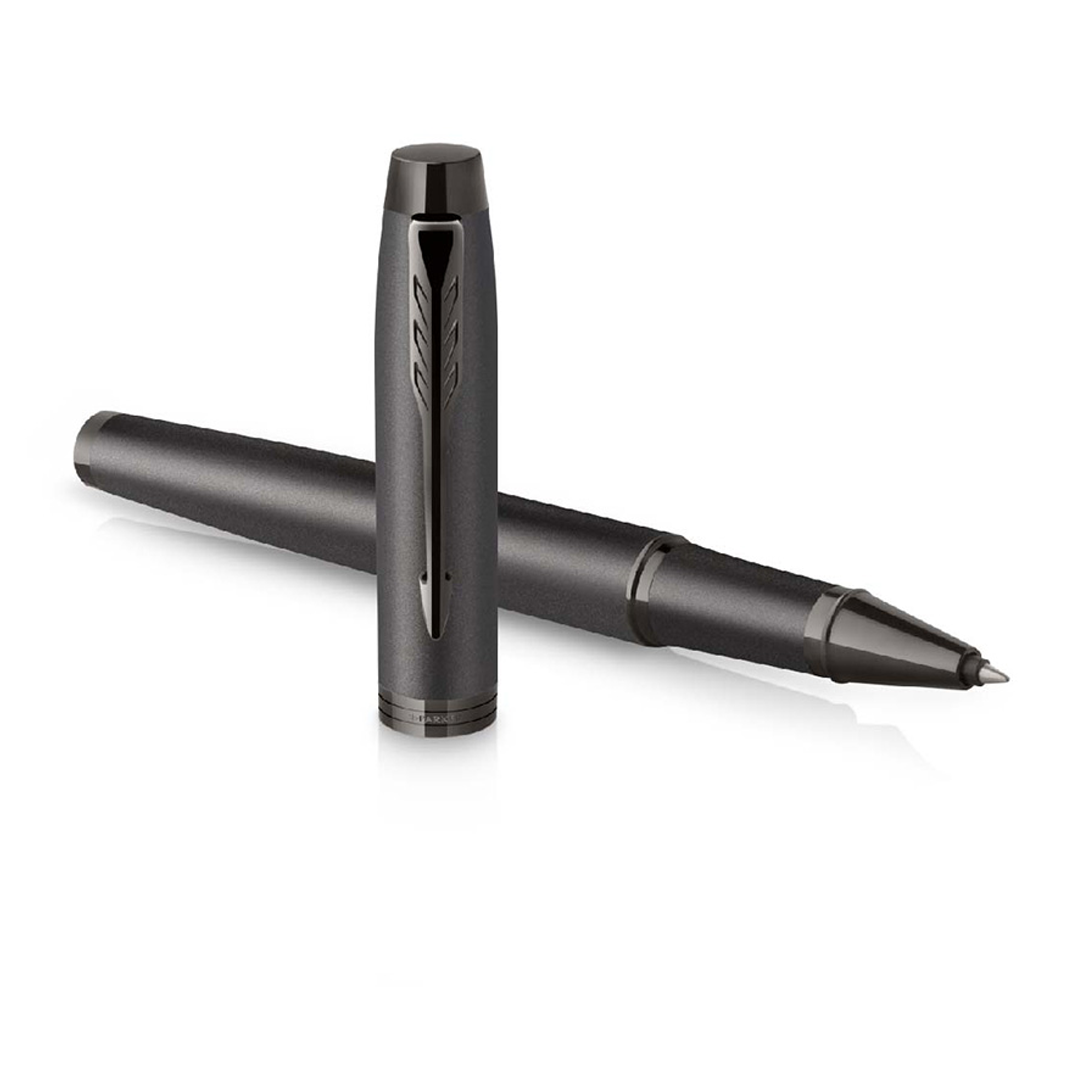 Parker IM Professional Monochrome Titanium Trim Rollerball Pen - Retail Maharaj