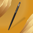 Parker Insignia Lacque Black Chrome Trim Ballpoint Pen - Retail Maharaj