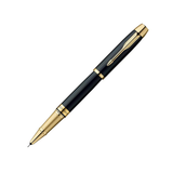 Parker Odyssey Lacque Black Rollerball Pen with Gold Trim - Retail Maharaj