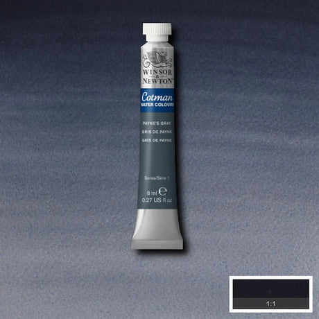 Winsor & Newton Cotman Water Colour 8ML – Lamp Black - Retail Maharaj