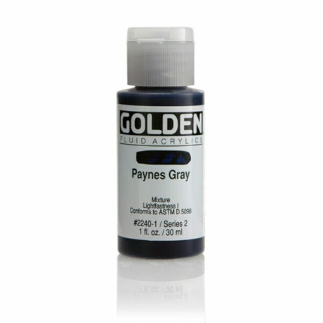 Golden Fluid Acrylic Colours 30 ml – Professional Artist Acrylic Paint (Open Stock) - Retail Maharaj