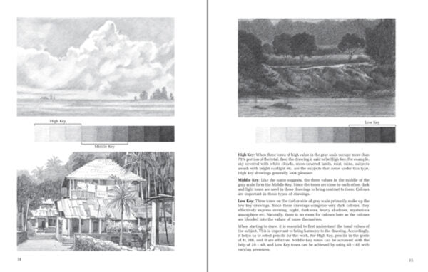 Pencil Techniques Graphite Drawing Methods Guide by Rahul Deshpande and Gopal Nandurkar - Retail Maharaj
