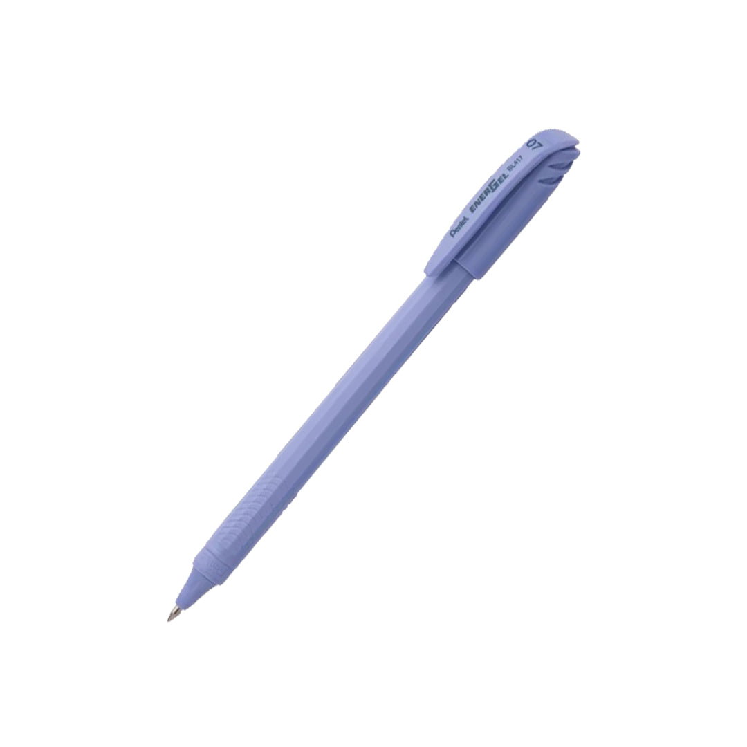 Pentel EnerGel BL417 Pastel Body Gel Pen Smooth Writing Set of 5 - Retail Maharaj