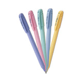 Pentel EnerGel BL417 Pastel Body Gel Pen Smooth Writing Set of 5 - Retail Maharaj