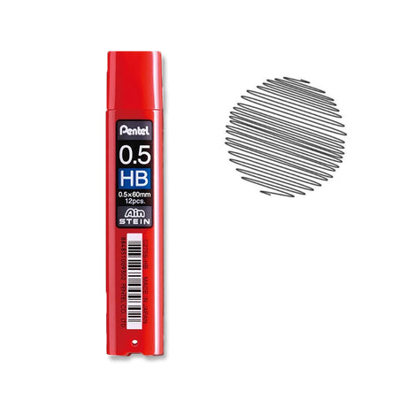 Pentel Ain Stein Mechanical Pencil Lead 0.5 mm Graphite Refill - Retail Maharaj