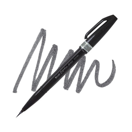 Pentel Touch Brush Sign Pen Artist Extra Fine Brush Tip - Retail Maharaj