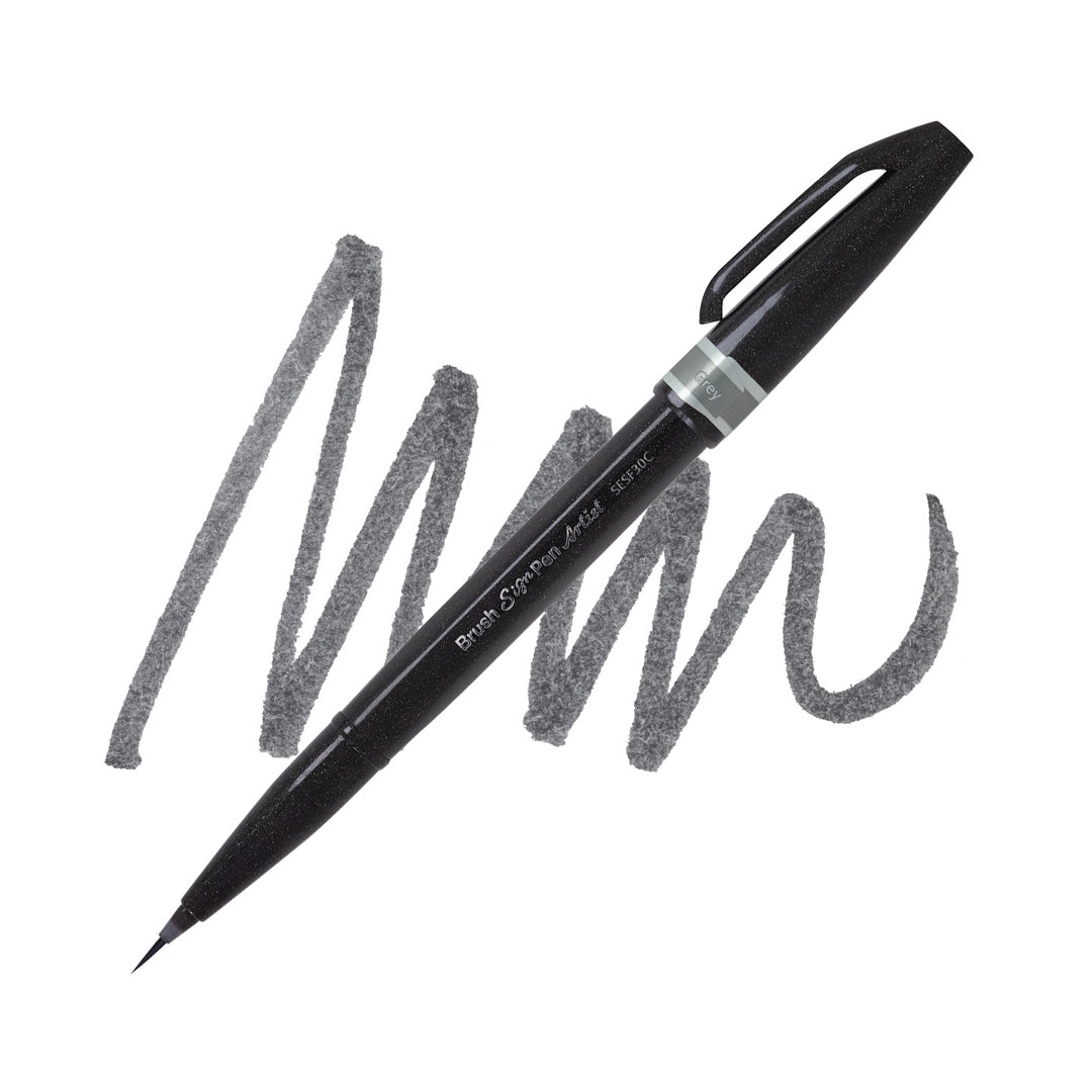 Pentel Touch Brush Sign Pen Artist SESF30C Extra Fine Brush Tip - Retail Maharaj
