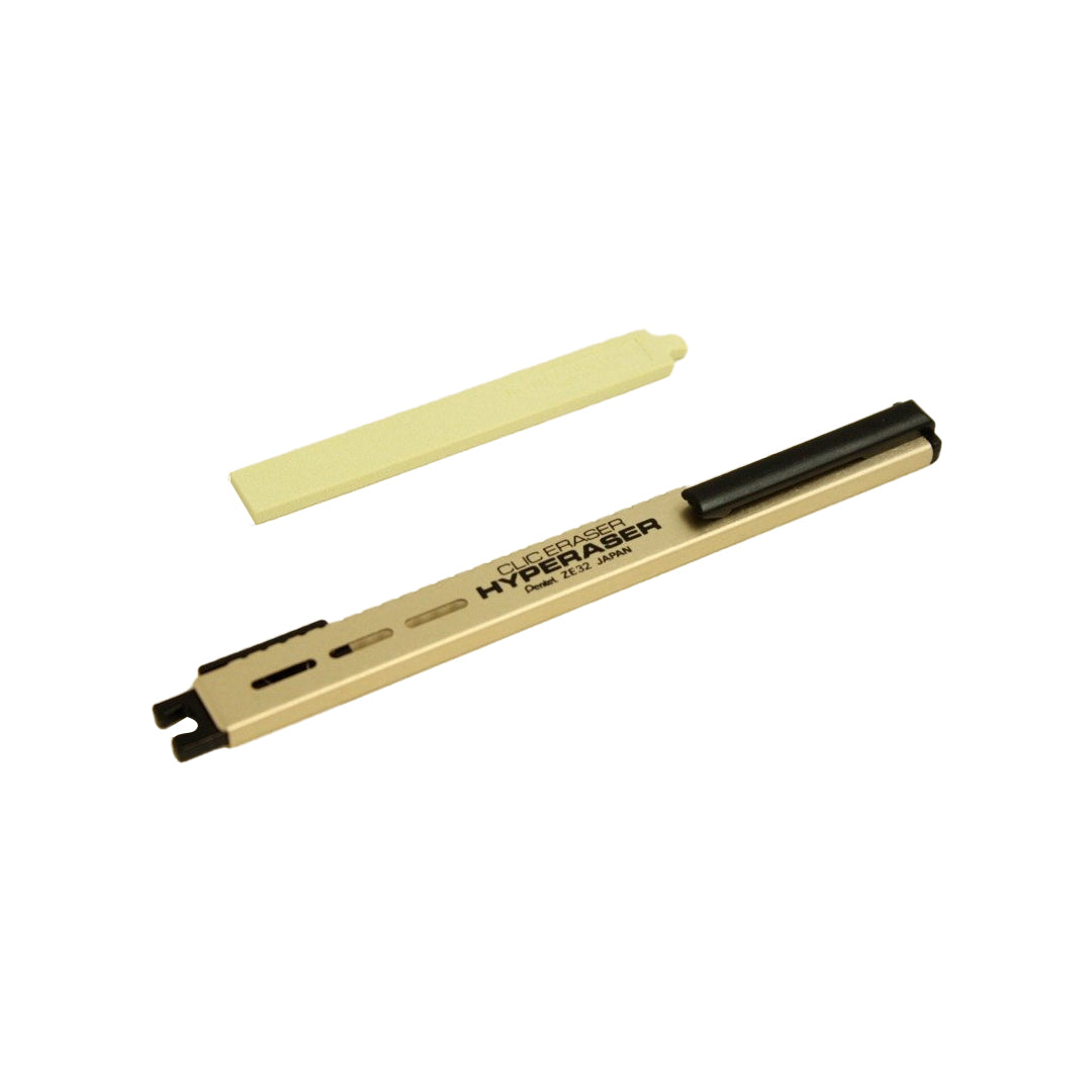 Pentel Click Hyper Eraser Refillable Precision Eraser for Ink and Pencil - Retail Maharaj