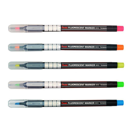Pentel Fluorescent Chisel Tip Highlighter Pens - Retail Maharaj