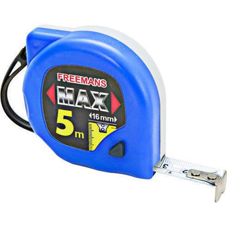 Freemans Inch Measuring Tape 5 Meter - Retail Maharaj