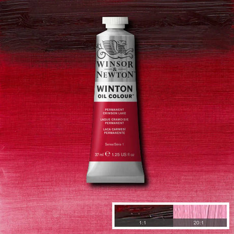 Winsor & Newton Winton Oil Colour Paint 37ml Lemon Yellow Hue - Retail Maharaj