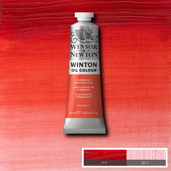 Winsor & Newton Winton Oil Colour Paint 37ml Lemon Yellow Hue - Retail Maharaj