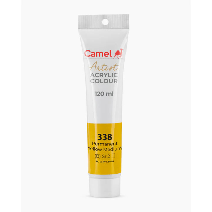 Camel Artist Acrylic Colours (Individual Tube of 120ml) - Retail Maharaj