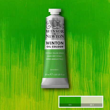 Winsor & Newton Winton Oil Colour Paint 37ml Lemon Yellow Hue - Retail Maharaj
