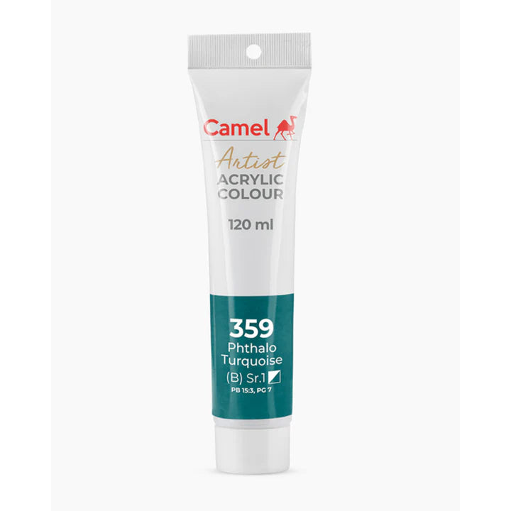 Camel Artist Acrylic Colours (Individual Tube of 120ml) - Retail Maharaj