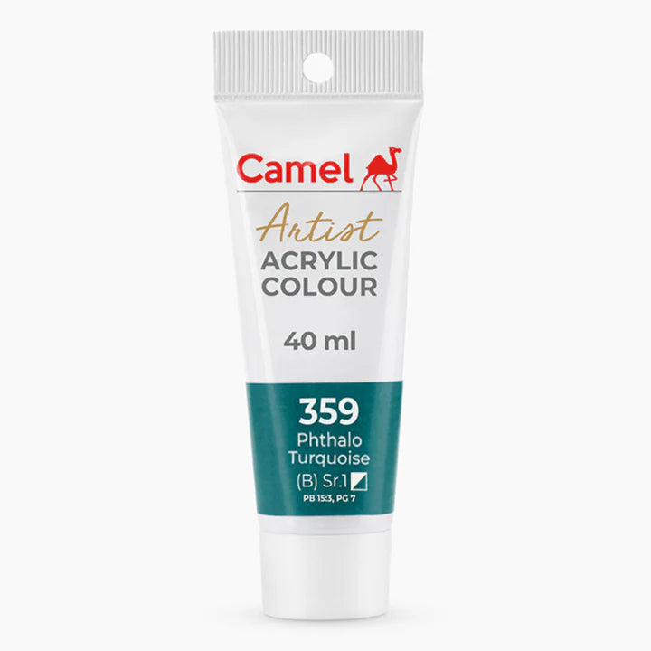 Camel Artist Acrylic Colours (Individual Tube of 40ml) - Retail Maharaj