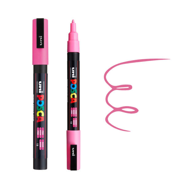 Uni Ball Posca PC-3M Fine Bullet Tip Water Based Paint Marker Pen - Retail Maharaj