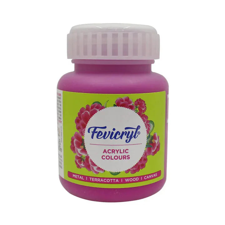 Pidilite Fevicryl Acrylic Colour 100ml Black - Retail Maharaj