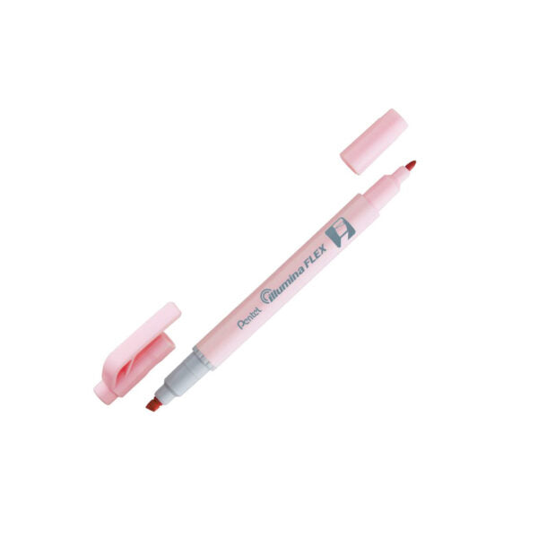 Pentel Illumina Flex Twin Tip Pastel Highlighter Dual Tip Marker - Retail Maharaj