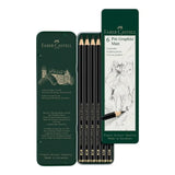Faber Castell Pitt Graphite Matt Ultra Matte Artist Pencils Tin of 6 - Retail Maharaj