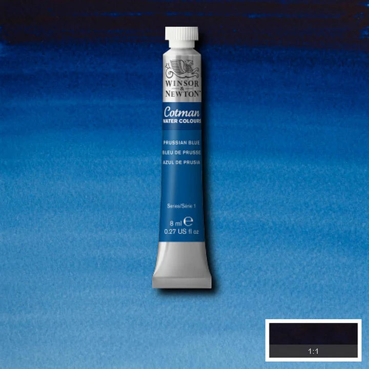 Winsor & Newton Cotman Water Colour 8ML – Lamp Black - Retail Maharaj